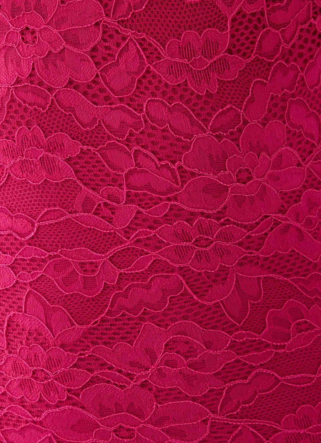 Anari Lace Mini Dress - Fuchsia