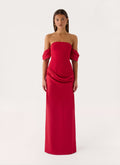 Anavelle Maxi Dress - Pomegranate Red