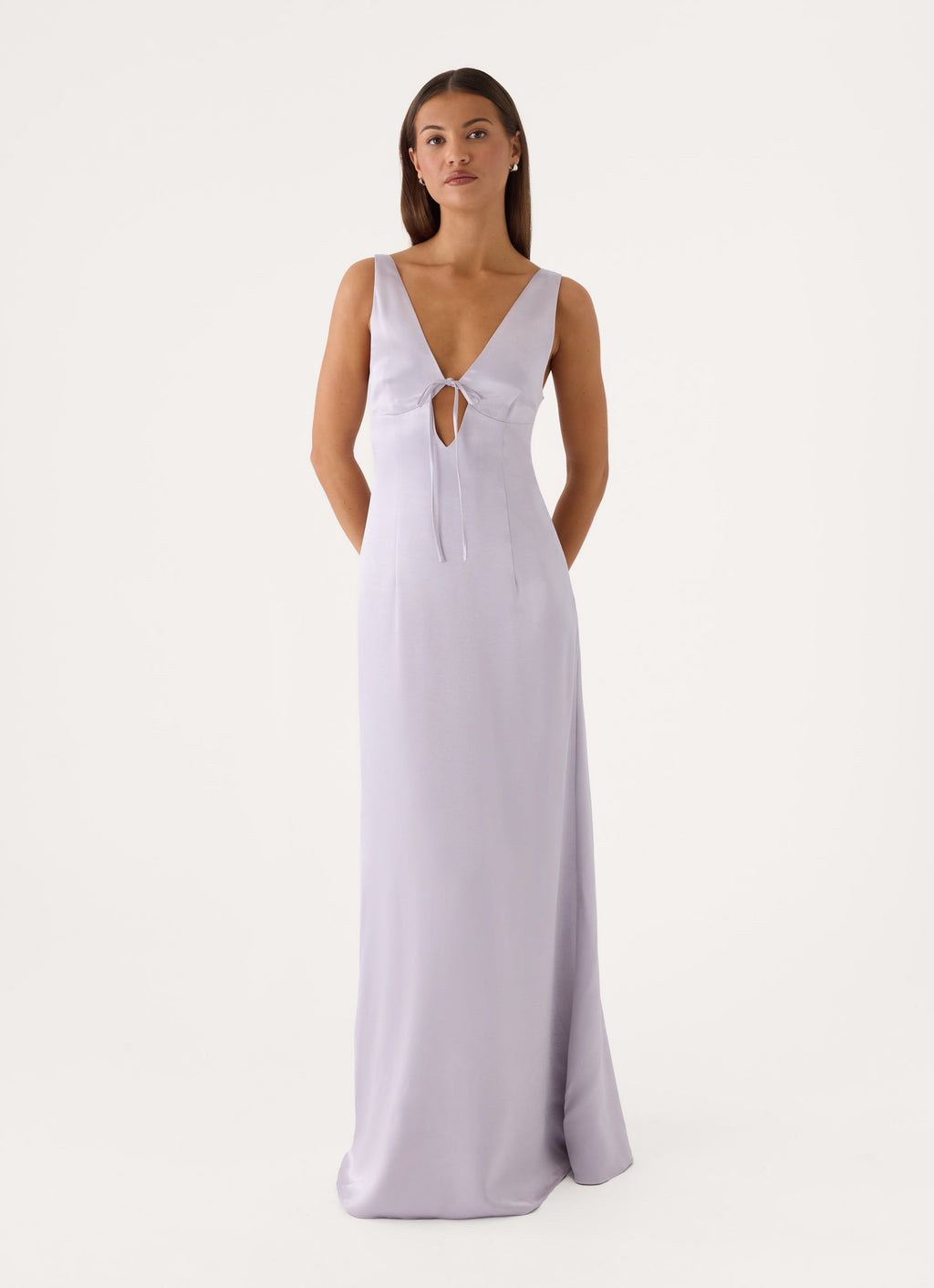 Angel Orchid Maxi Dress - Pale Lavender