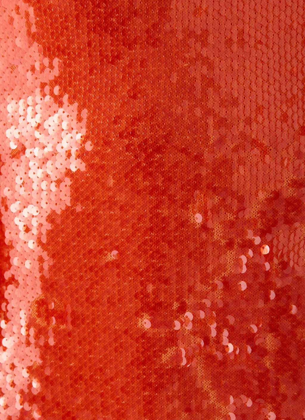 Claudine Sequin Mini Dress - Orange