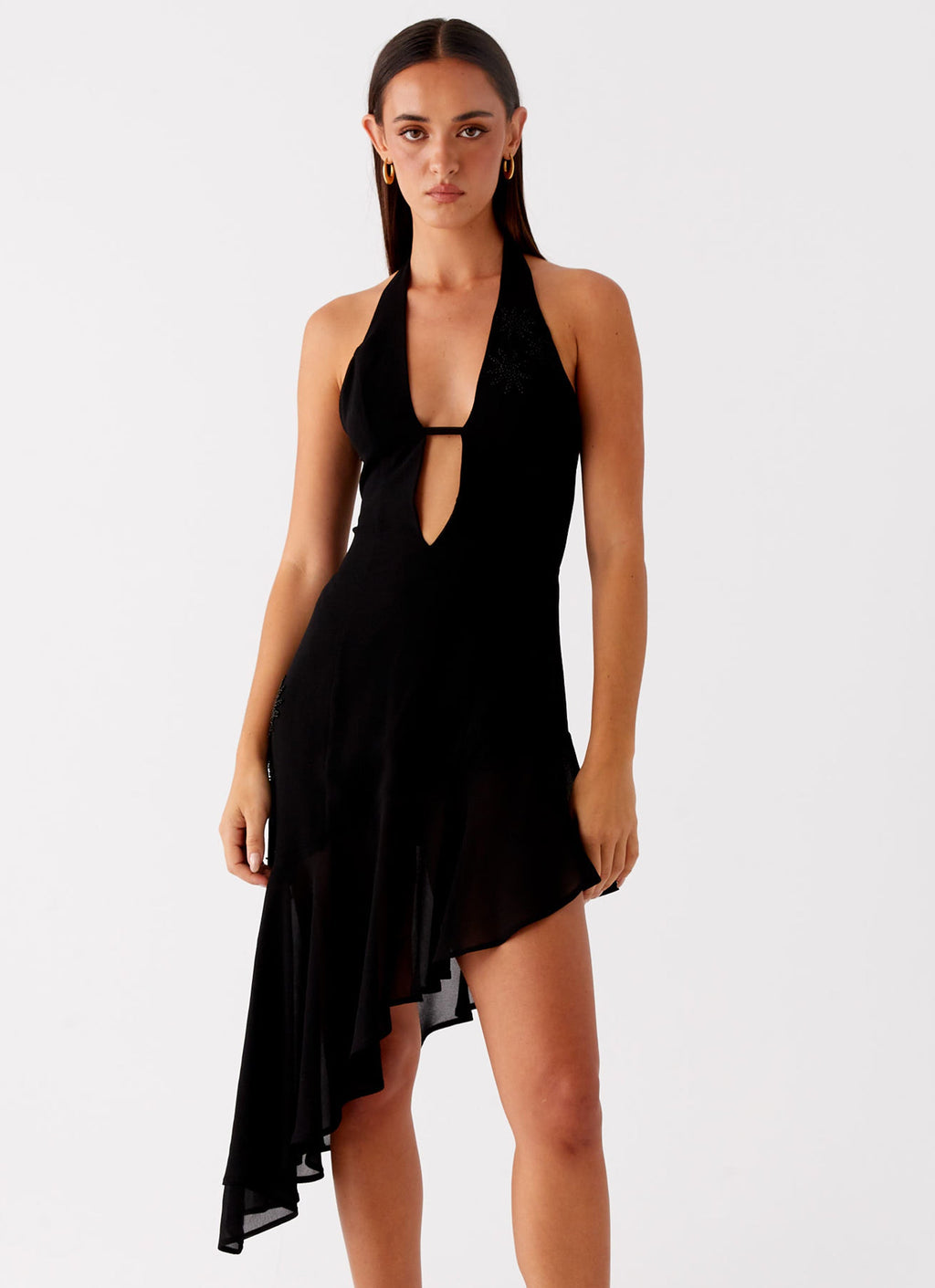 Clean Slate Midi Dress - Black