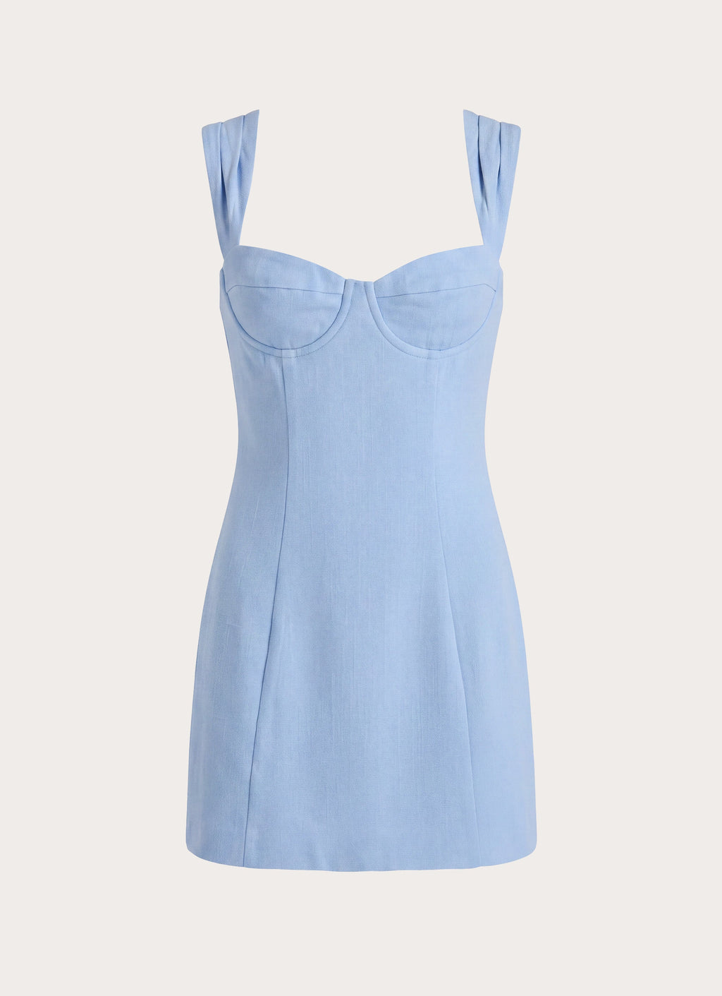 Cloud Mini Dress - Powder Blue