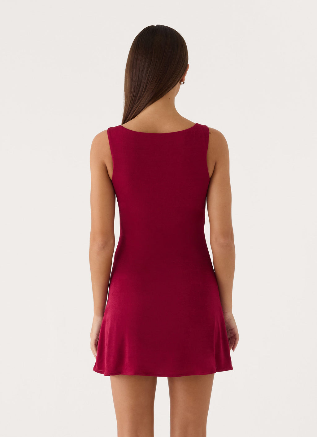 Dancia Mini Dress - Sangria