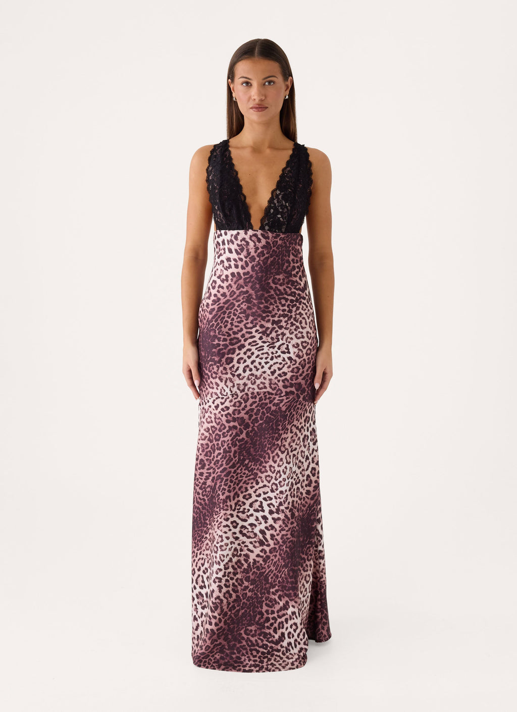 Desert Skies Maxi Dress - Leopard