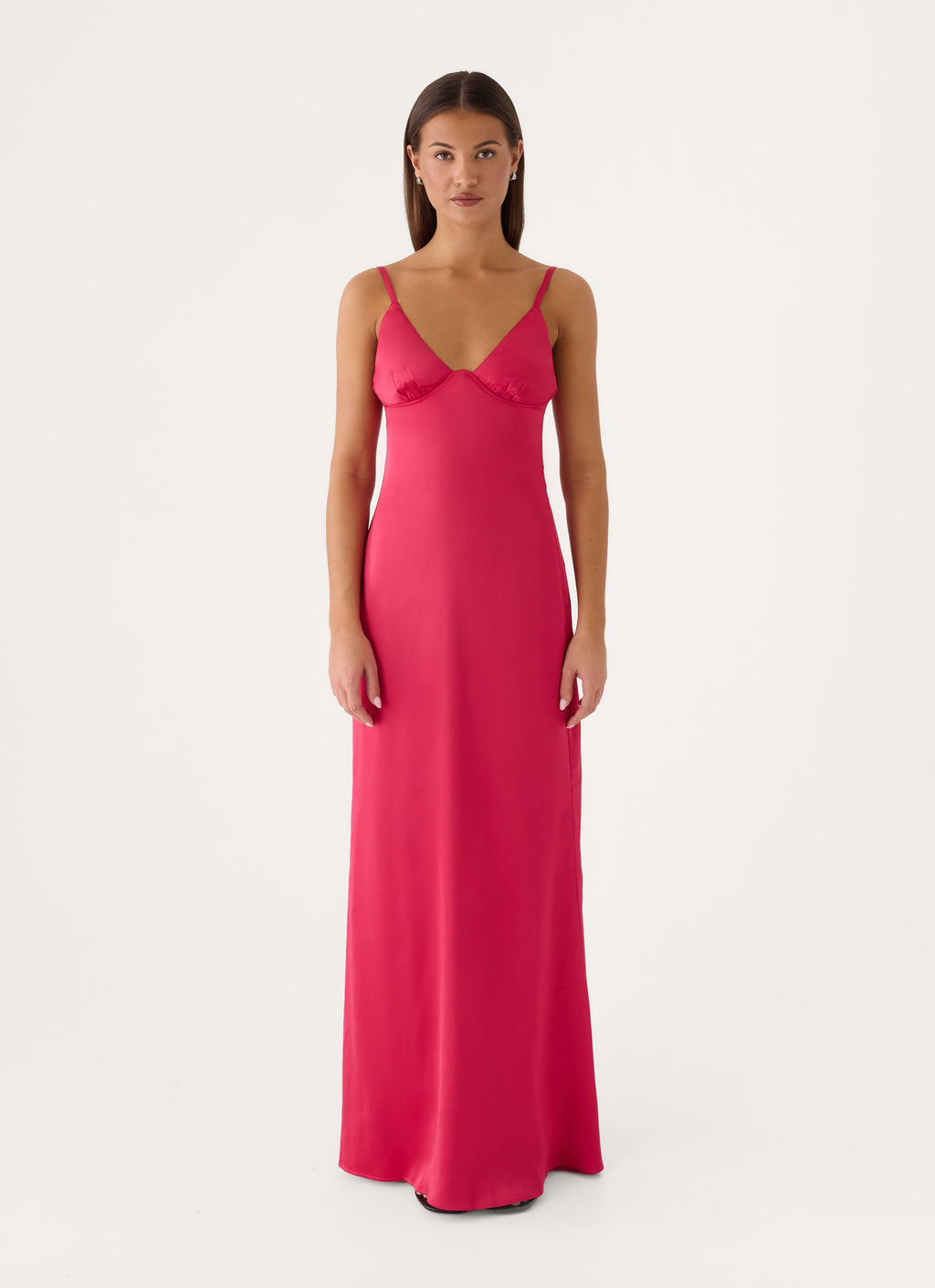 Faria Maxi Dress - Fuchsia