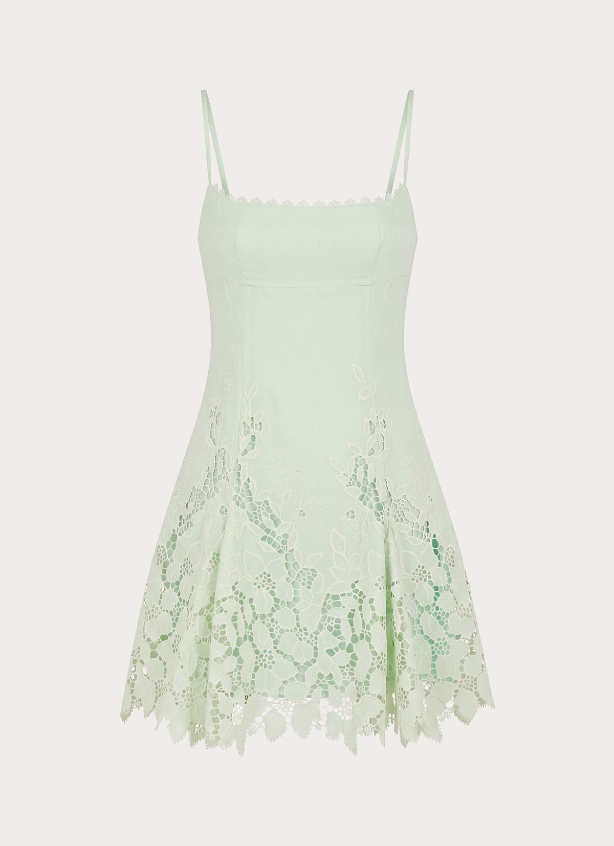 Florine Mini Dress - Pistachio