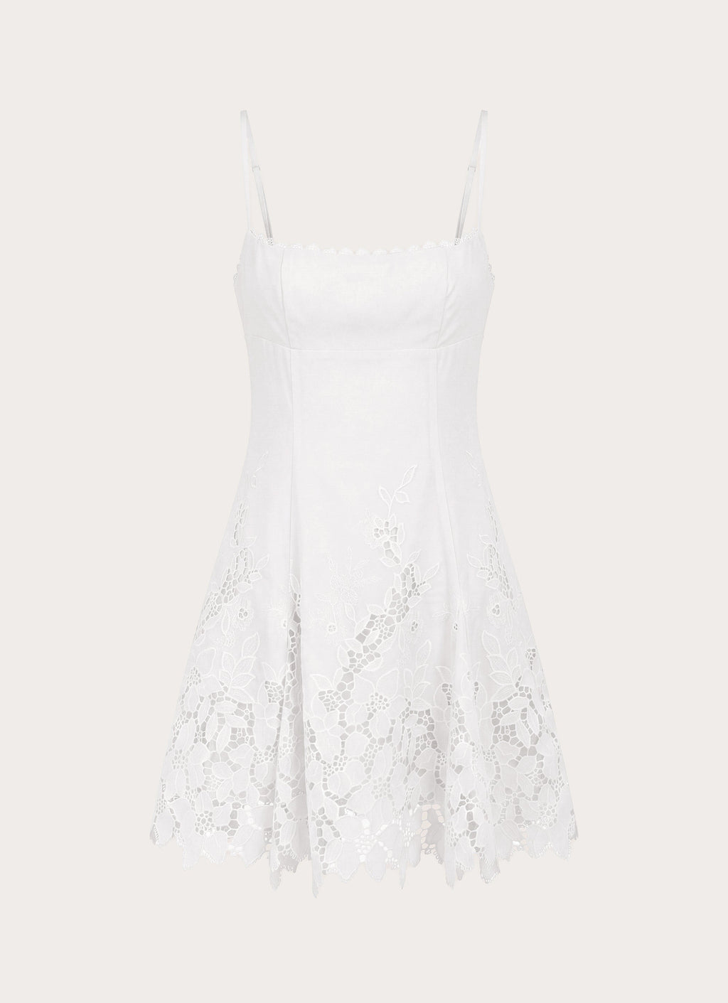 Florine Mini Dress - White