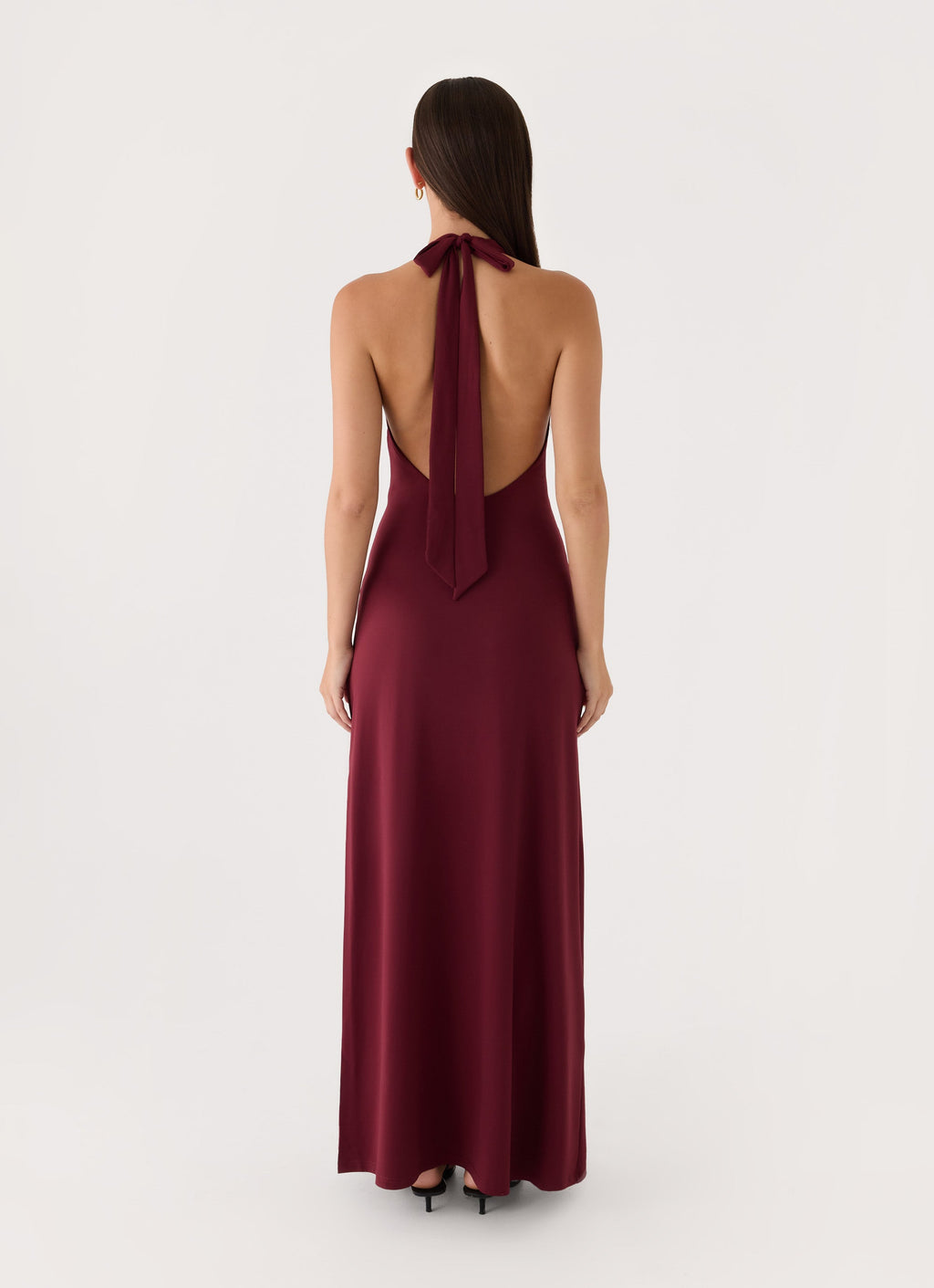 Good Riddance Maxi Dress - Burgundy