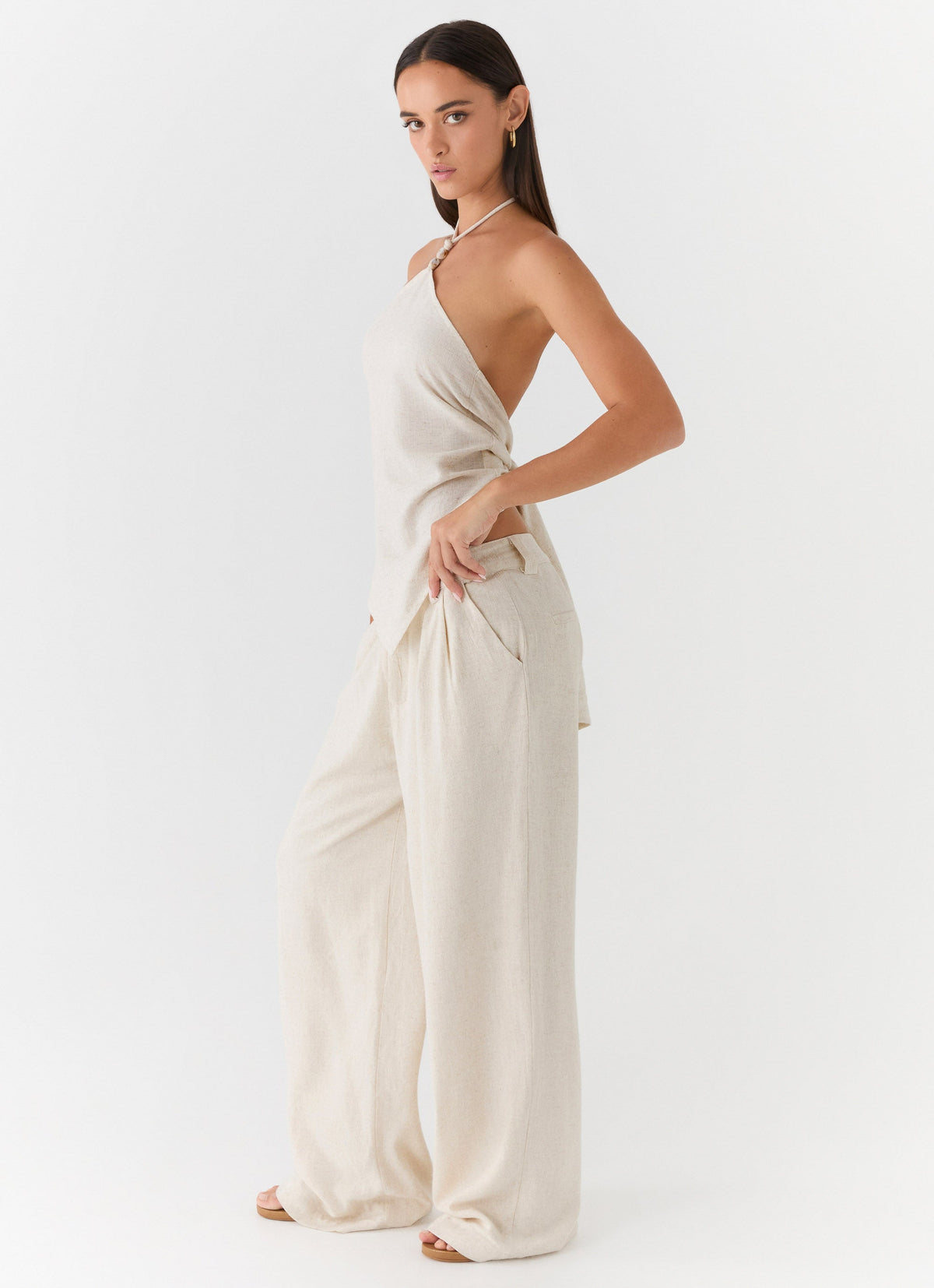 Julissa Halter Top - Oat