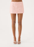 Kamri Mini Skirt - Marshmallow Pink
