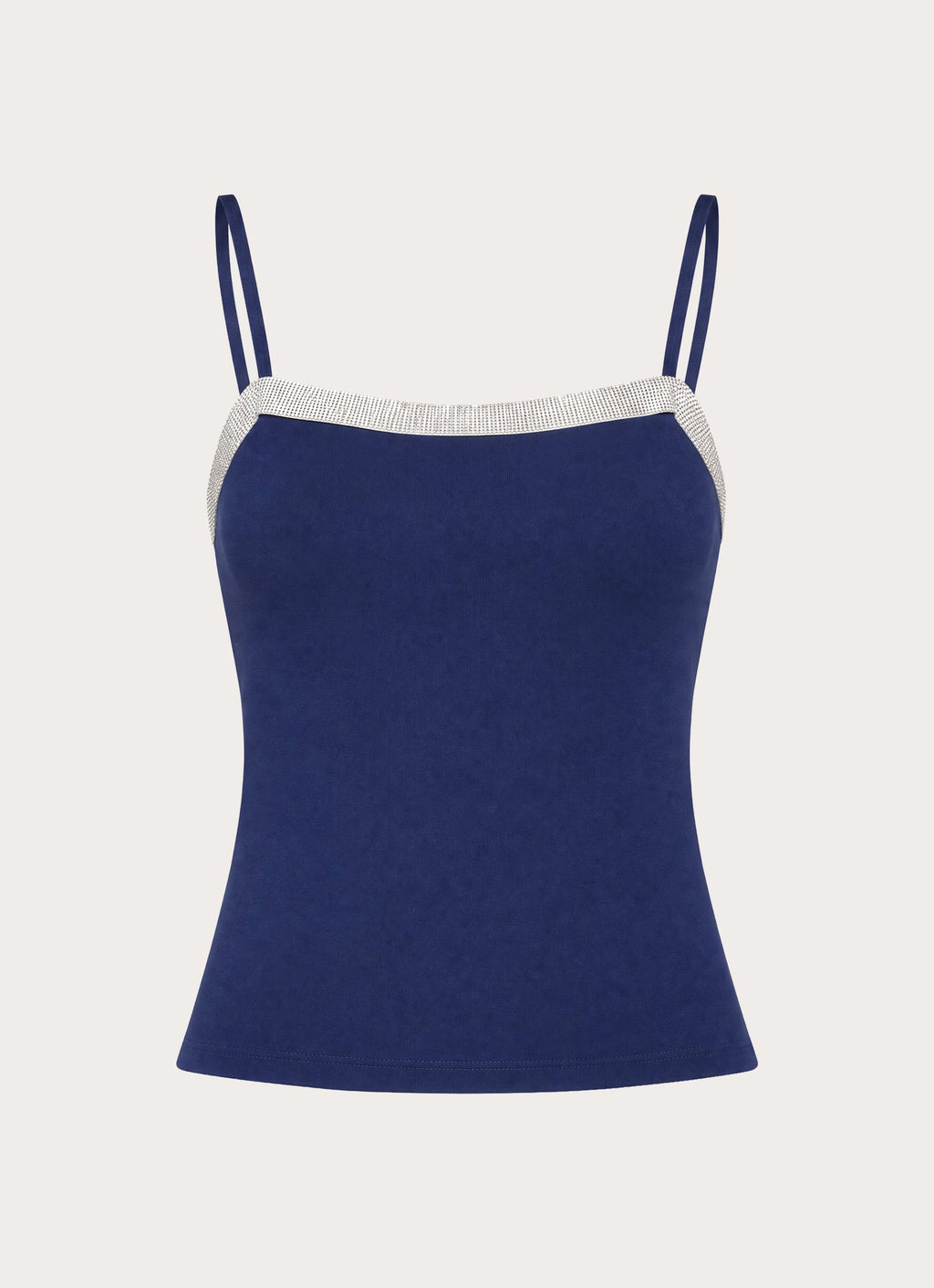 Leeah Mesh Top - Rich Blue