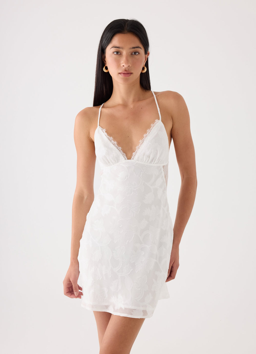 Leeana Mini Dress - White