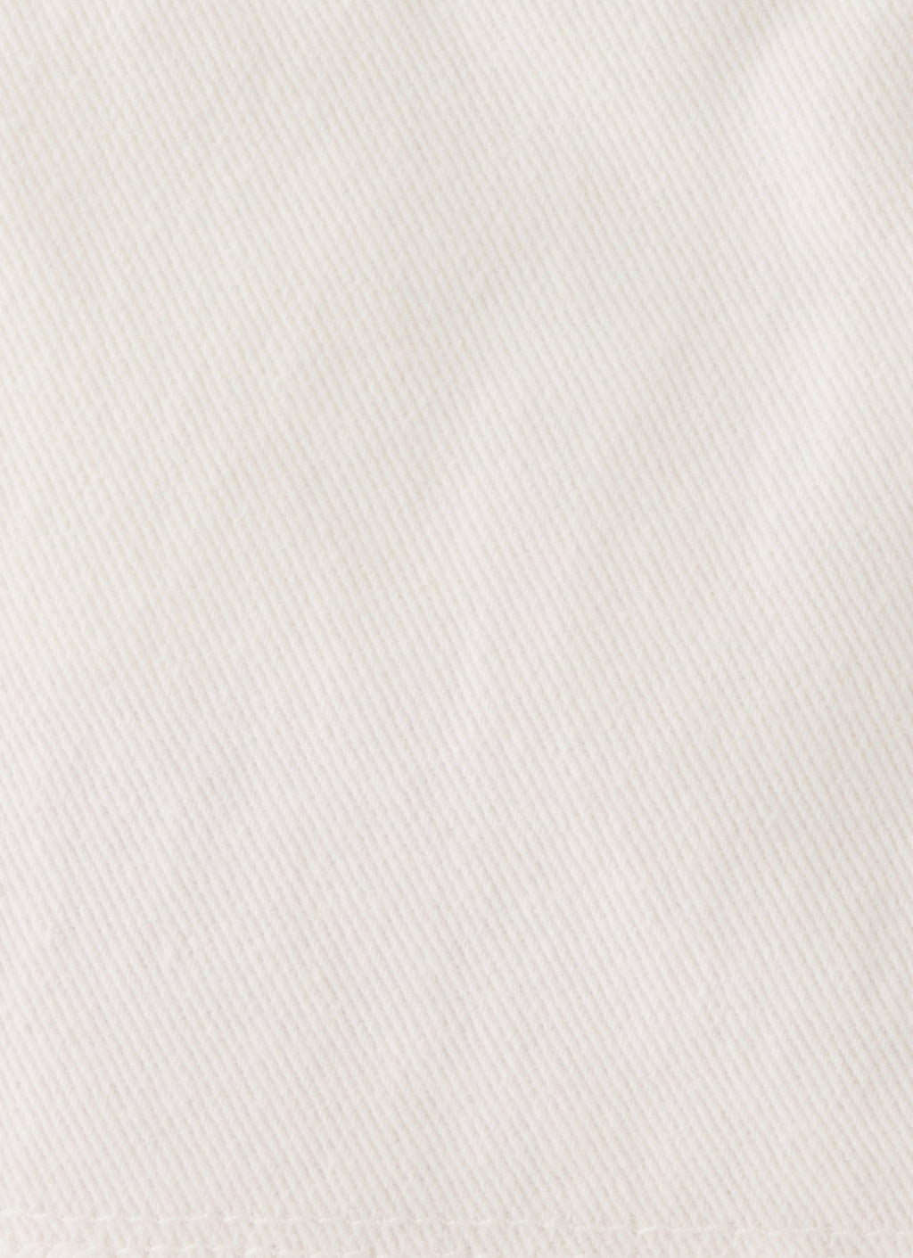 Liam Low Rise Denim Micro Skort - White
