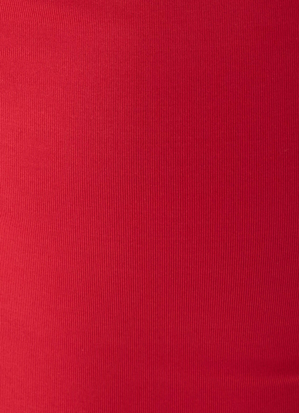 Madelyne Jersey Top - Chilli Red