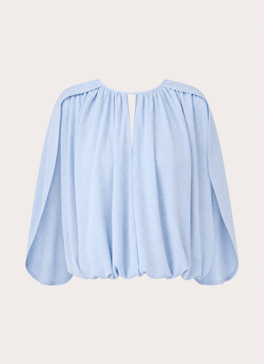 Nilima Draped Top - Blue