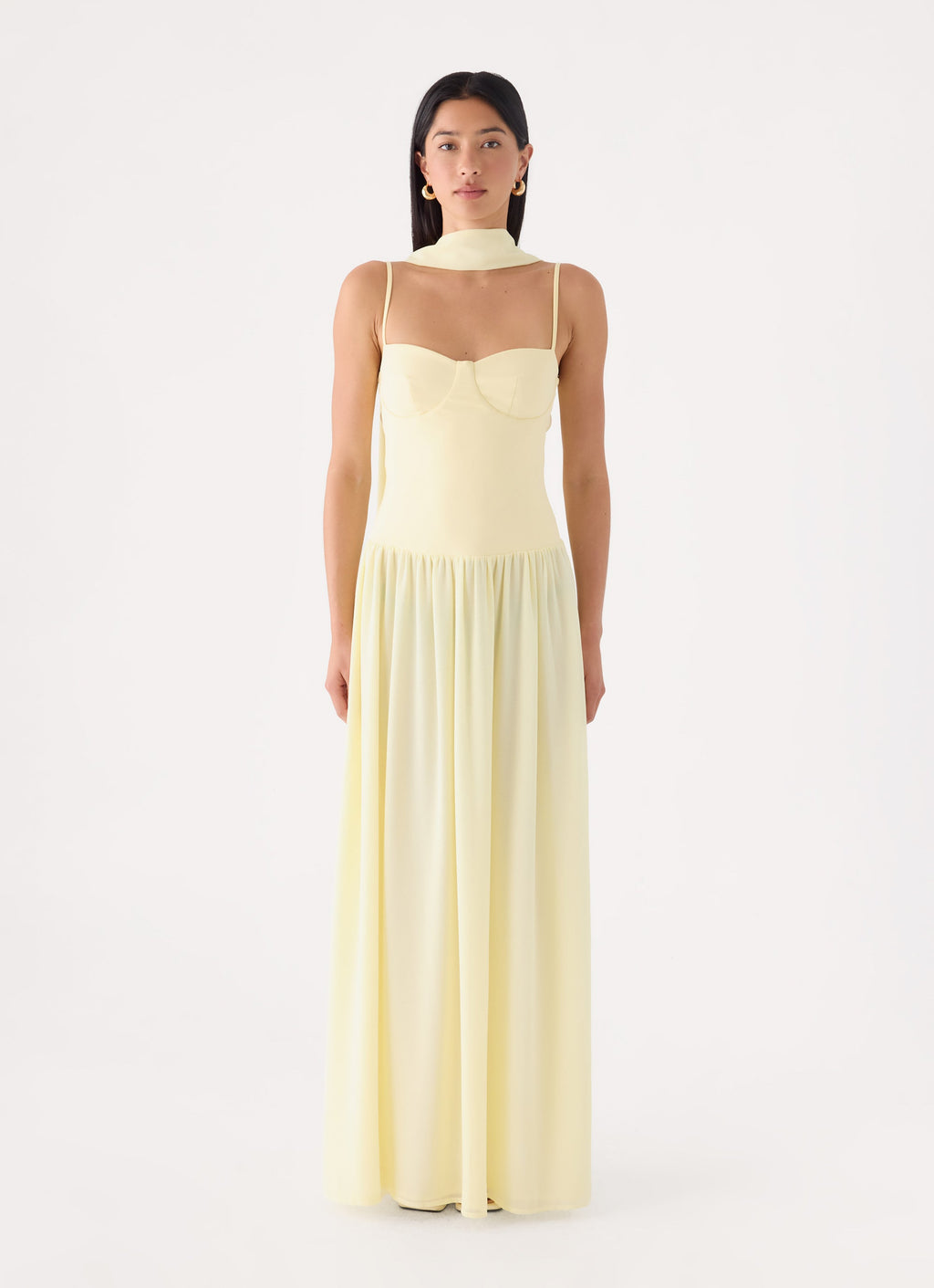 On My Page Maxi Dress - Yellow