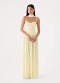 On My Page Maxi Dress - Yellow