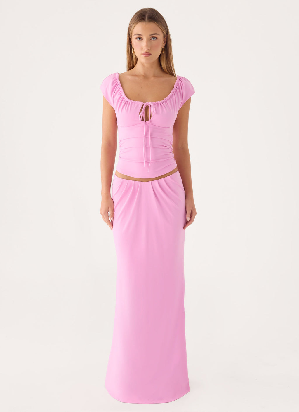 Small Moments Cap Sleeve Top - Pink