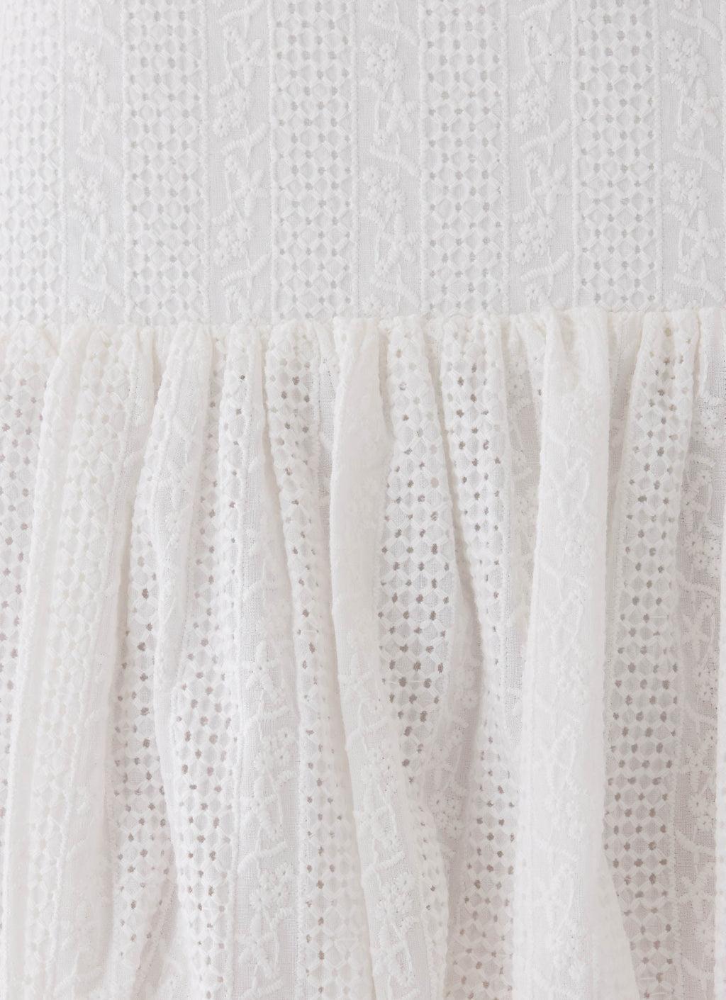 Soft Sky Mini Skirt - White